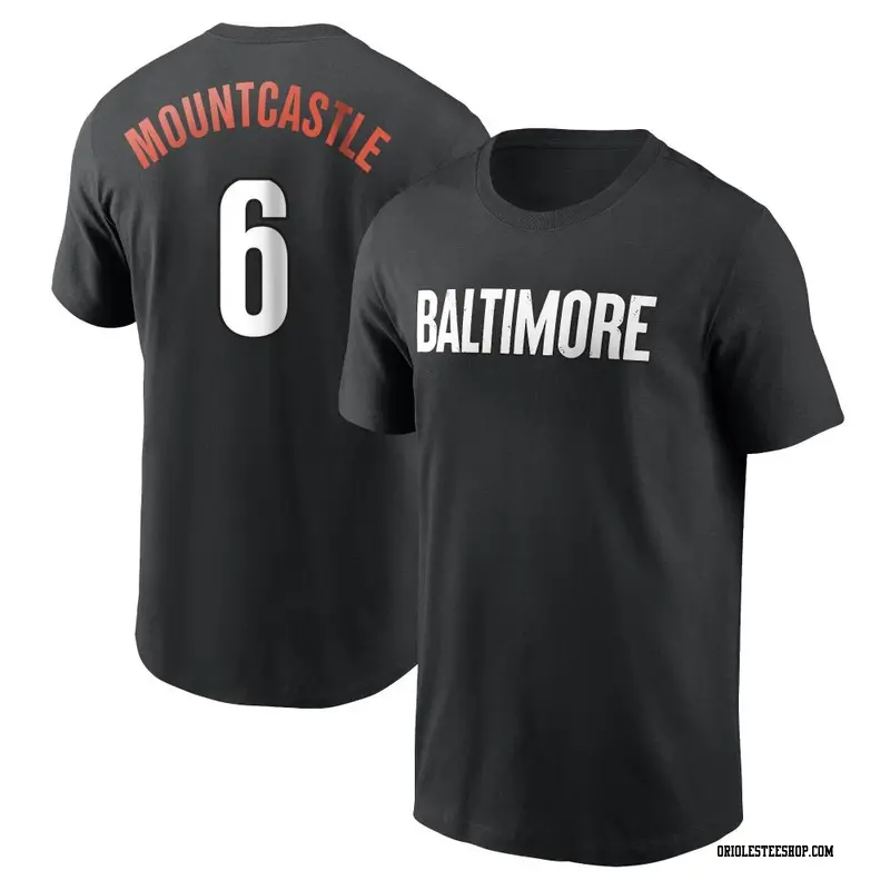 Ryan Mountcastle Baltimore Orioles Men's Orange Roster Name