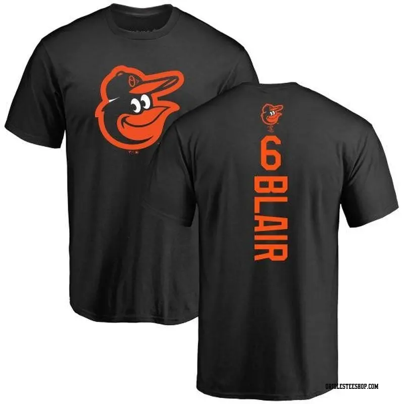 Youth Baltimore Orioles ＃6 Paul Blair Black Backer T-Shirt